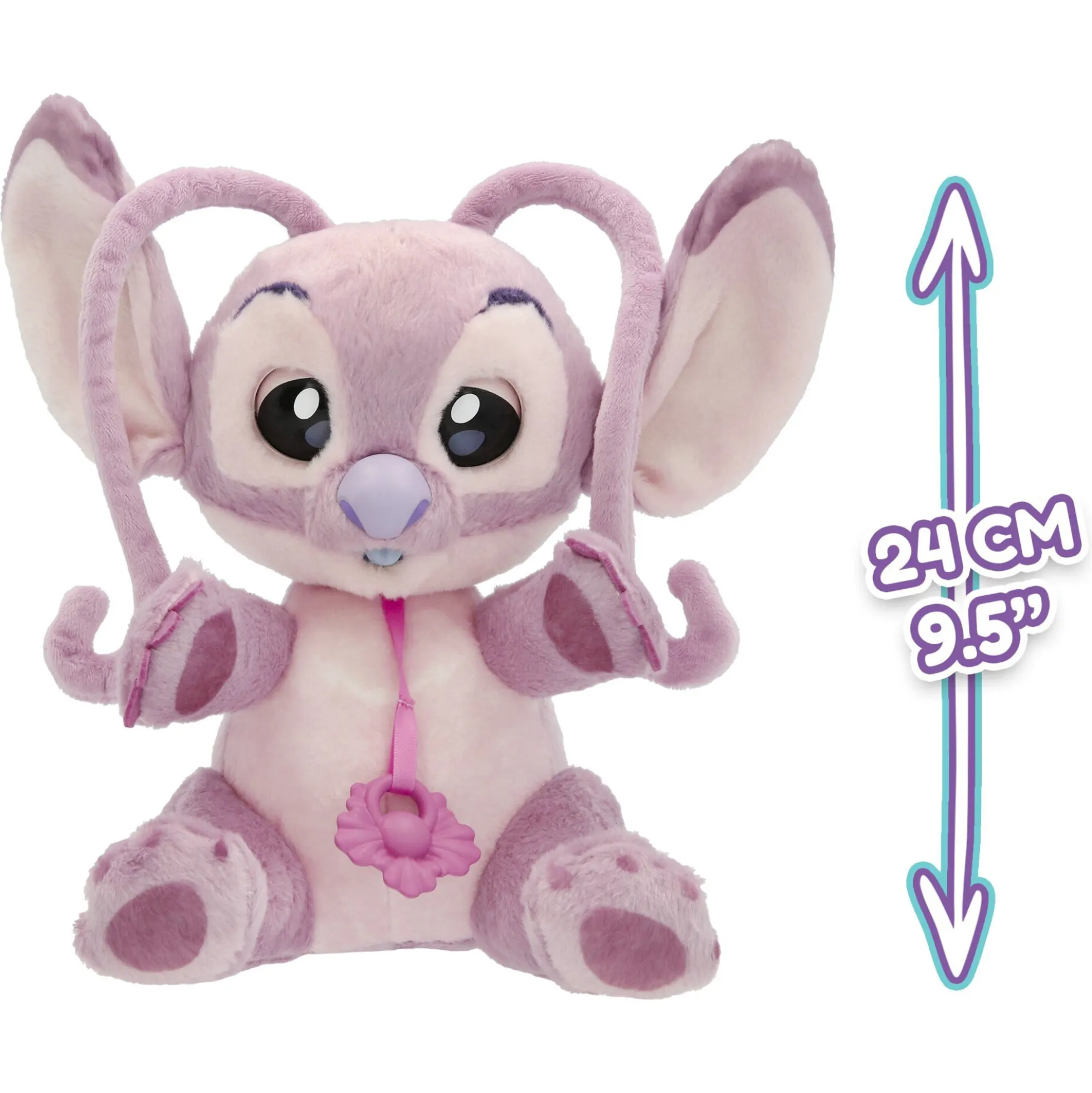 Baby Paws Angel interaktiv bamse - 24 cm