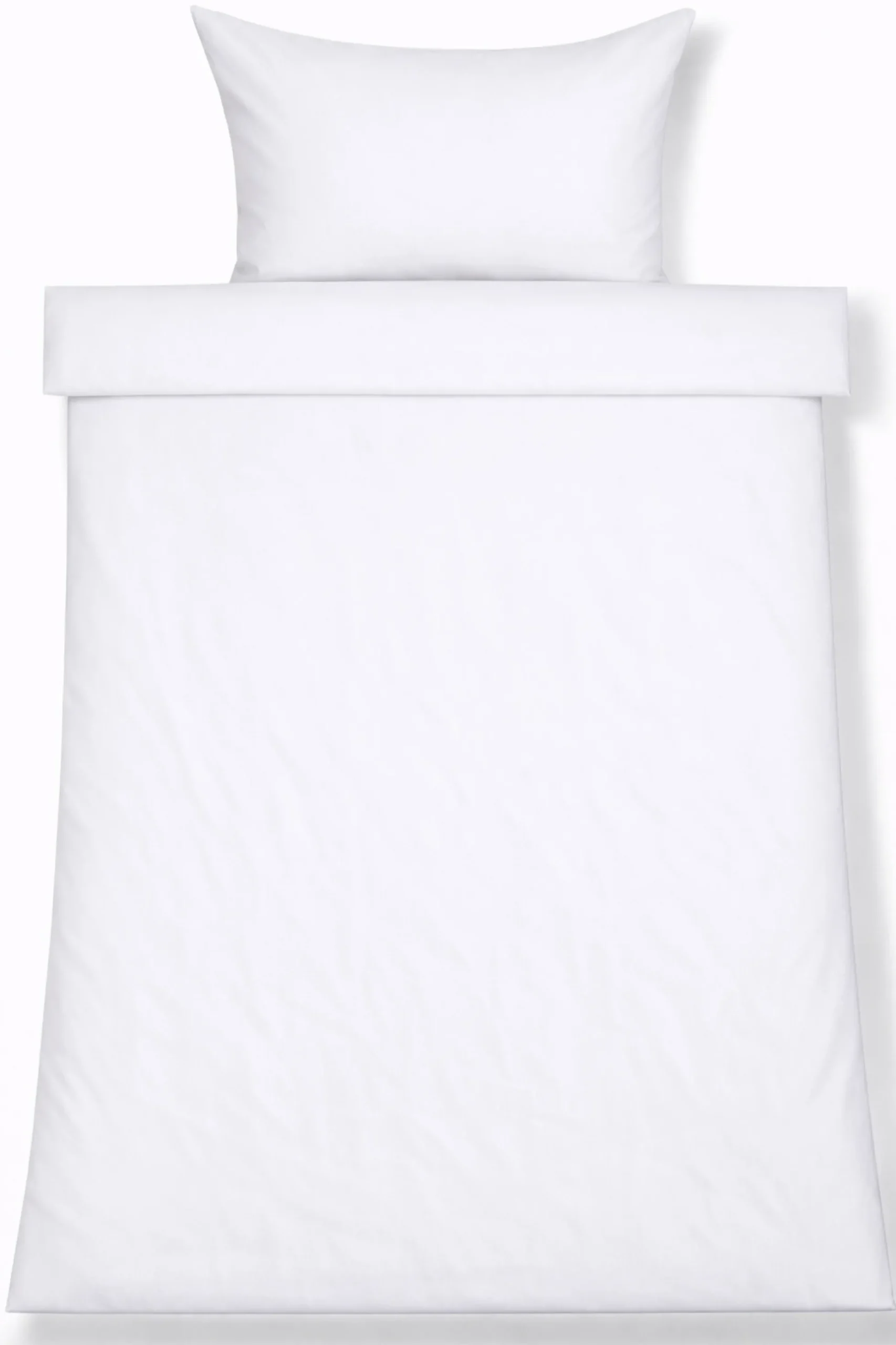Baby sengetøj 70x100 cm - 100% bambus - Hvid
