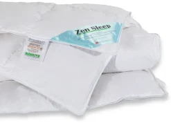 Dobbelt dundyne - Helårsdyne med europæiske dun - 240x220 cm - Zen Sleep allergivenlig dyne