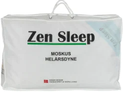 Dobbeltdyne - Helårsdyne - 200x200 cm - 100% moskusdun - Zen Sleep dyne