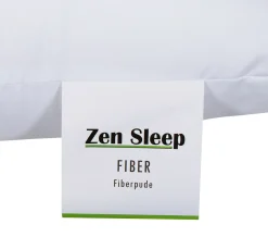 Dyne og pude sæt - Helårsdyne + Hovedpude 140x200 cm/60x63 cm - Zen Sleep fiberdyne og fiberpude