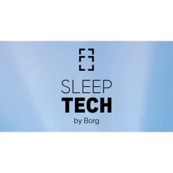 Kølende topmadras - 180x210 cm - 7 zoner - Luksus memoryskum topmadras 8 cm høj - SLEEP TECH By Borg