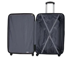 Kuffert - Hardcase kuffert - Str. Medium - Guld musling - Eksklusiv rejsekuffert