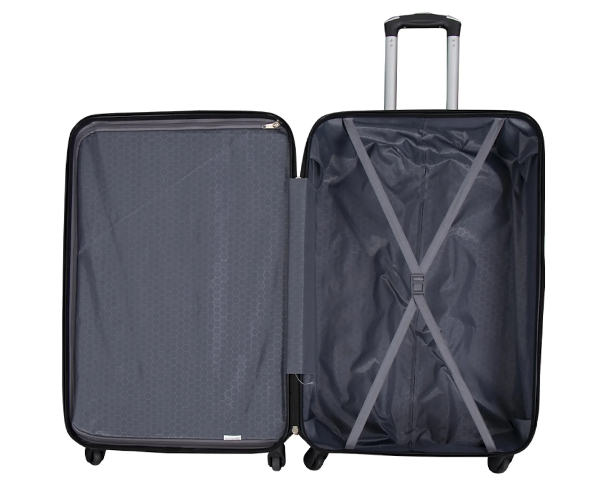 Kuffert - Hardcase kuffert - Str. Medium - Guld musling - Eksklusiv rejsekuffert