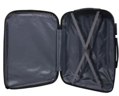 Kuffertsæt - 3 stk. - Hardcase rejsekufferter - Retro rosa - Letvægts kufferter