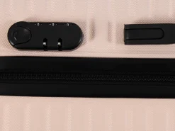 Kuffertsæt - 3 stk. - Hardcase rejsekufferter - Nordic nude - Letvægts kufferter