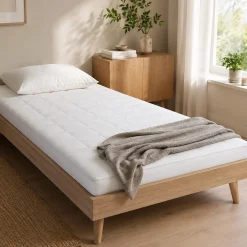 Latex topmadras - 210x210 cm - 8 cm høj - Latex & naturlatex - Zen sleep topmadras til dobbelt seng