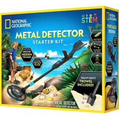 National Geographic metal detector startsæt 85-102 cm - Børneskattejagt