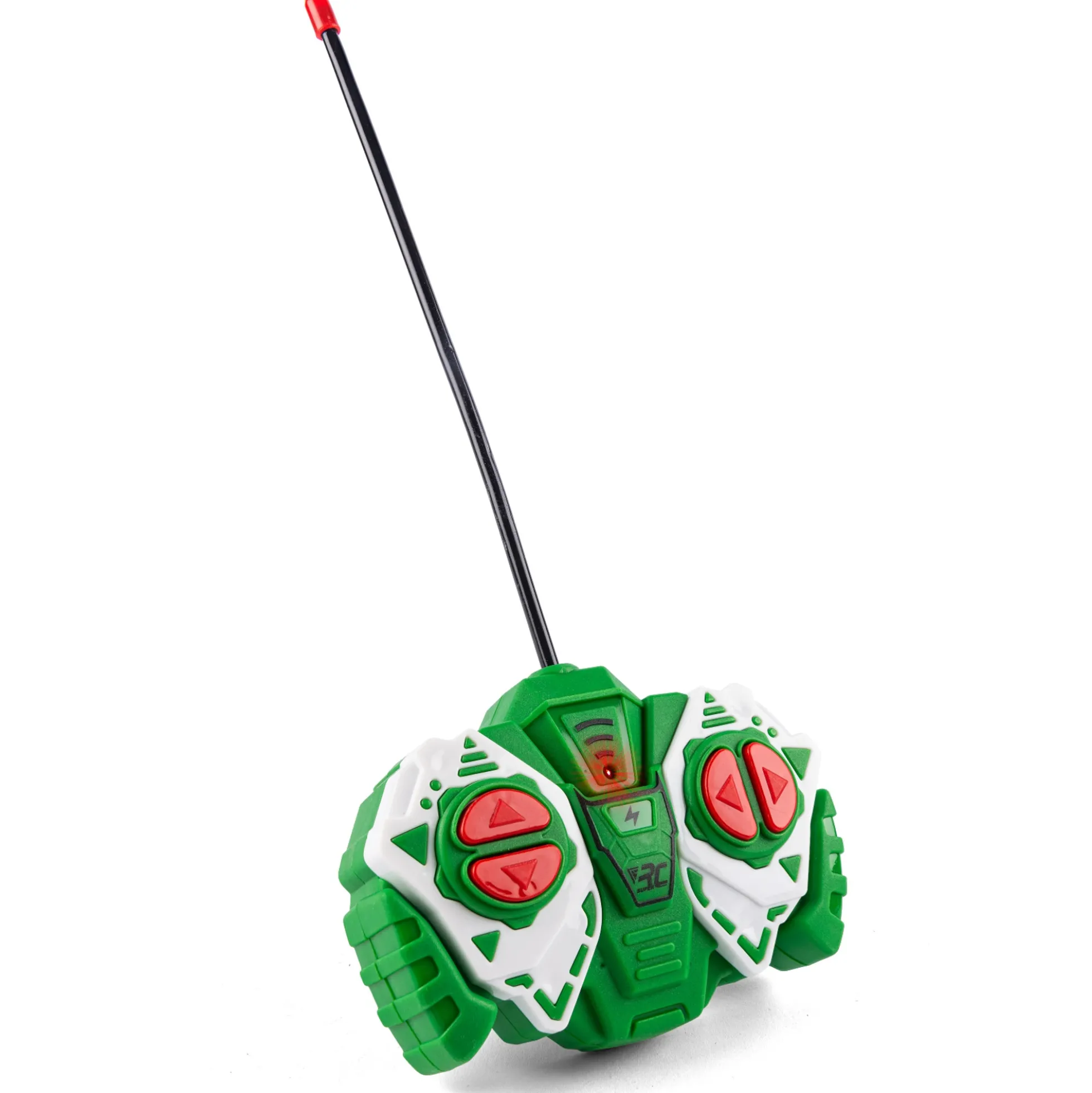 Radiostyret traktor med anhænger - 41 cm - Grøn