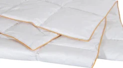 Sommerdyne 200x200 cm - Dobbeltdyne - Dyne med moskusdun - Borg Living let og luftig sommerdyne dobbelt