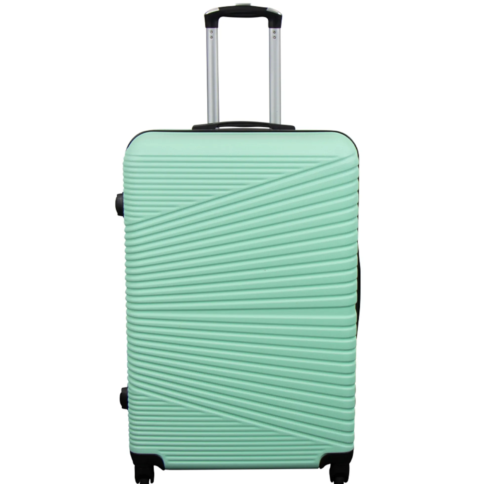 Stor kuffert - Nordic mint - Hardcase kuffert - Smart rejsekuffert