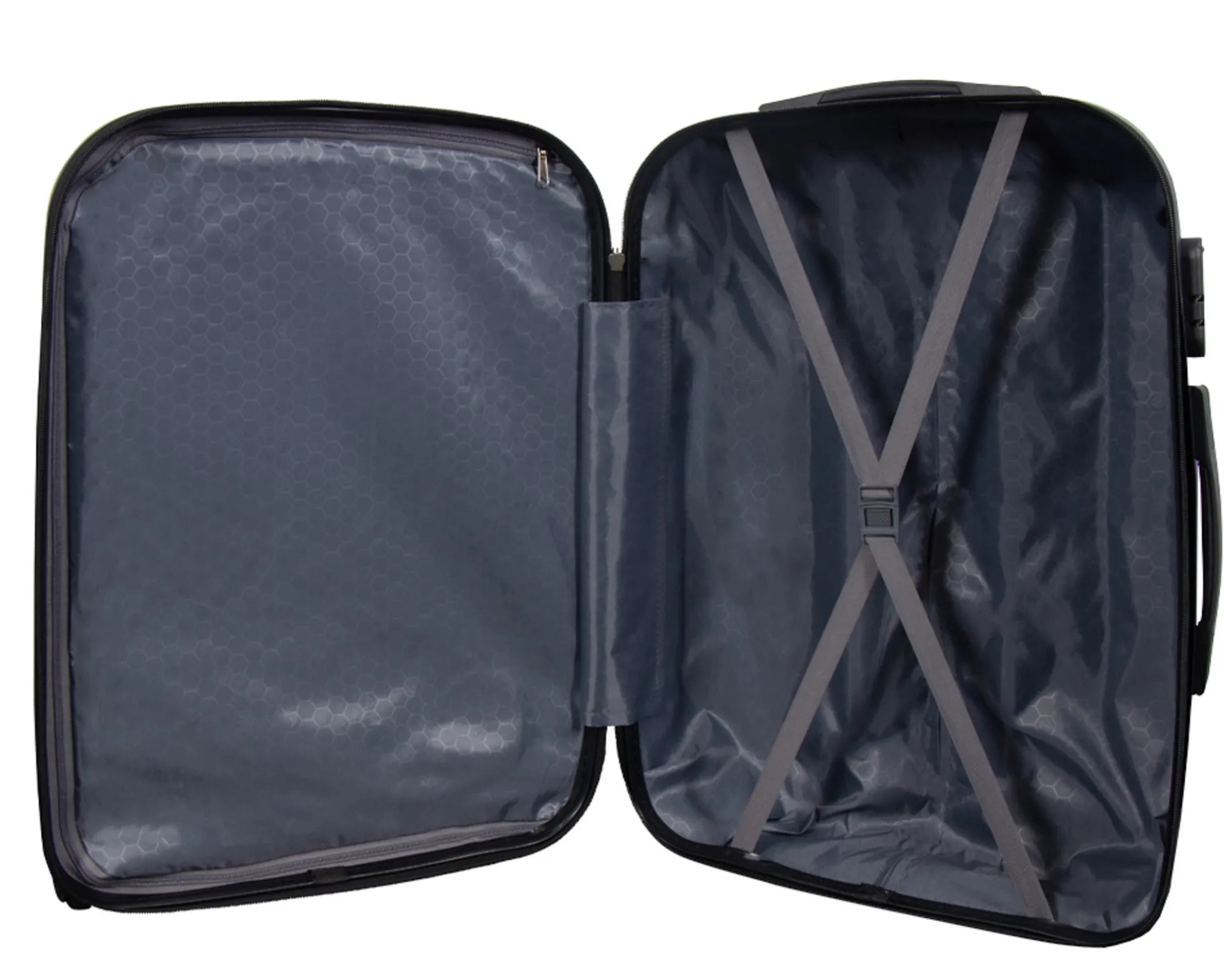 Stor kuffert - Nordic mint - Hardcase kuffert - Smart rejsekuffert