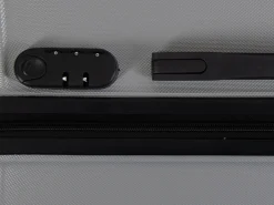 Stor kuffert - Silver lines - Hardcase kuffert - Smart rejsekuffert