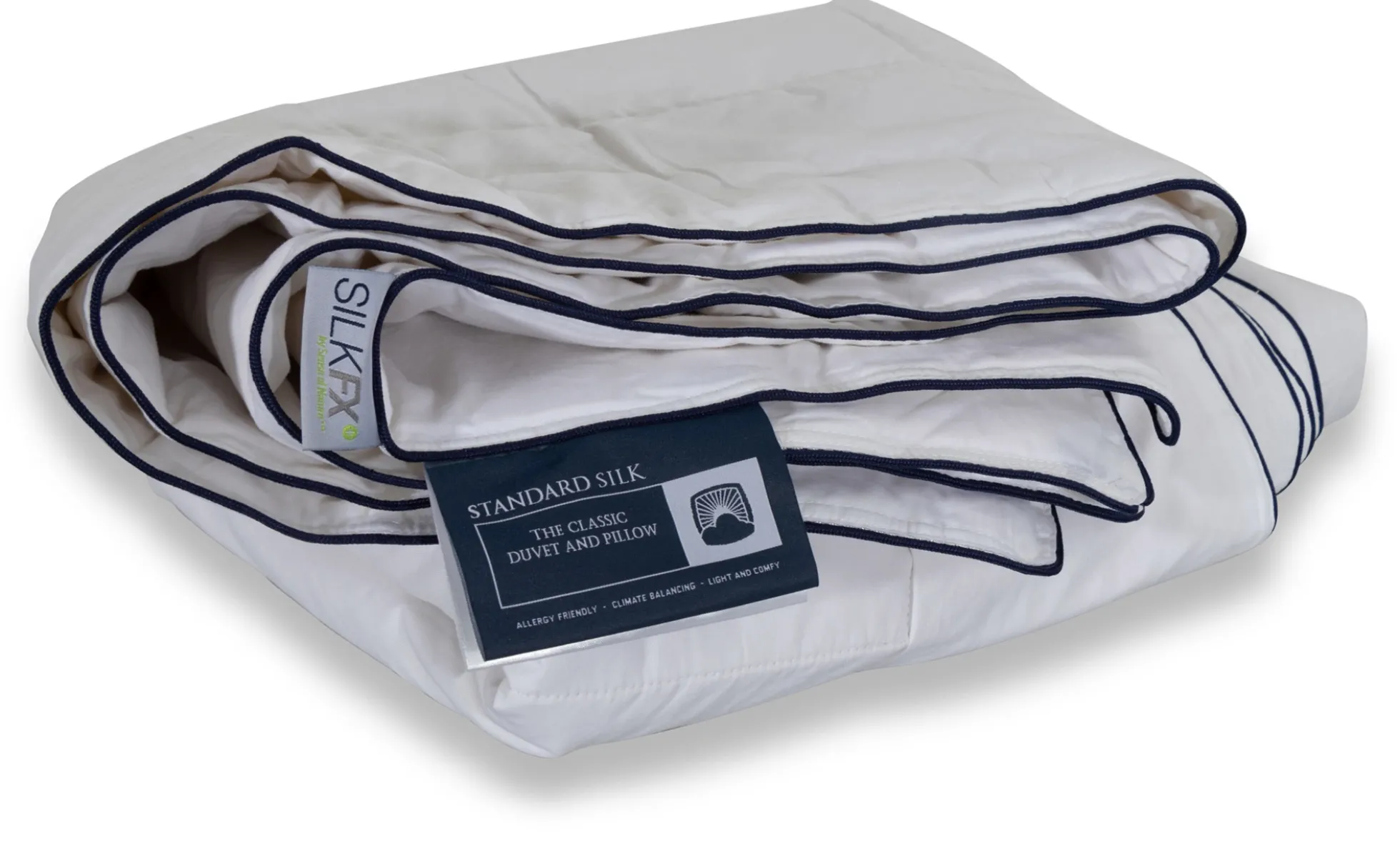 Sval sommer dyne - Silkedyne med 100% mulberry silke - 140x200 cm - Nordic Comfort